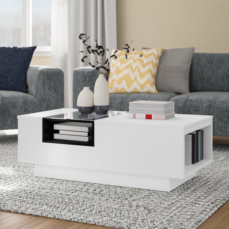 25 Cool Coffee Tables With Storage, Extra Large White Coffee Table Books