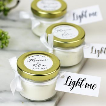 23 Wedding Favours For Your Guests From Sweets To Mini Candles