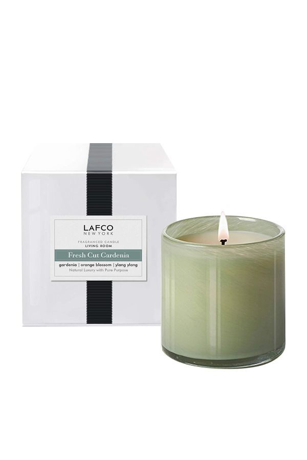 Scented Candle—Fresh Cut Gardenia, Living Room