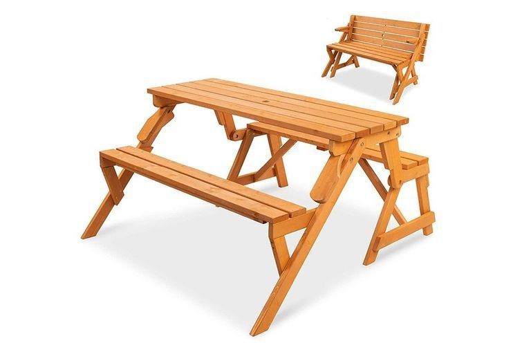 2-in-1 Picnic Table/Garden Bench