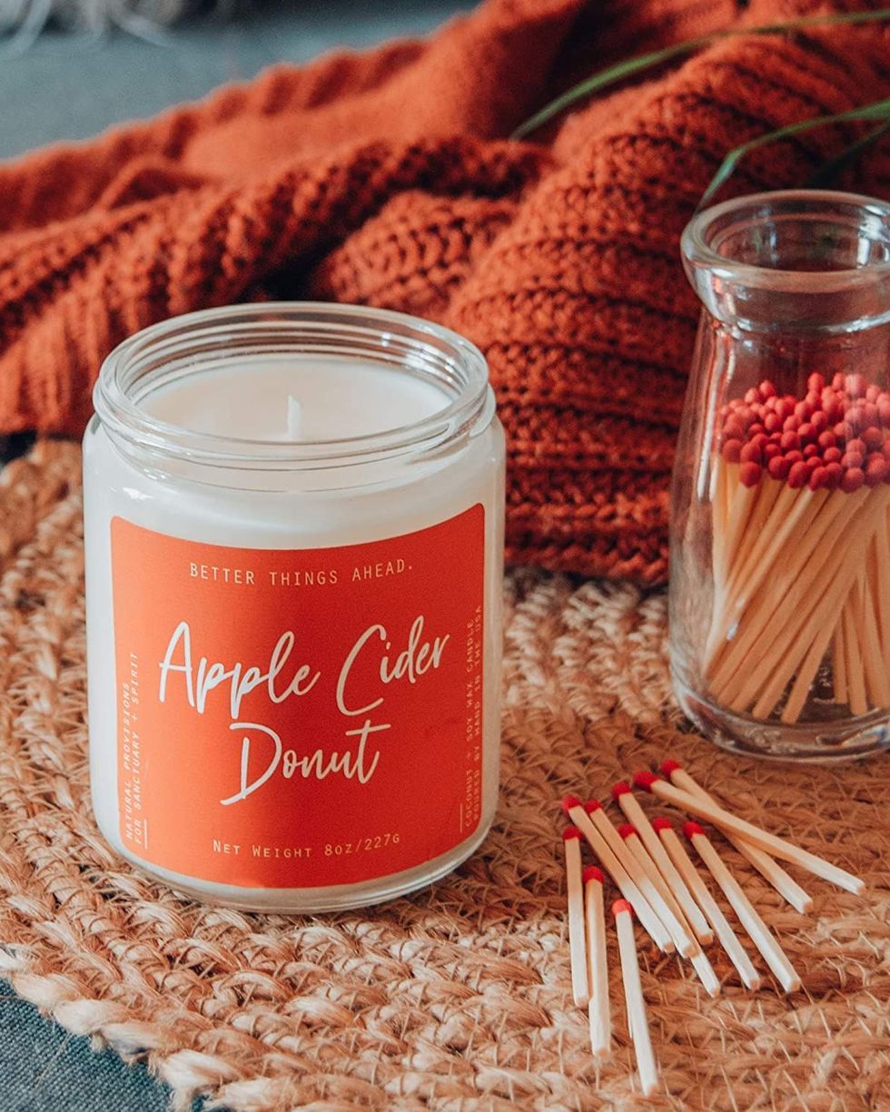 West Clay Company Apple Cider Donut Candle