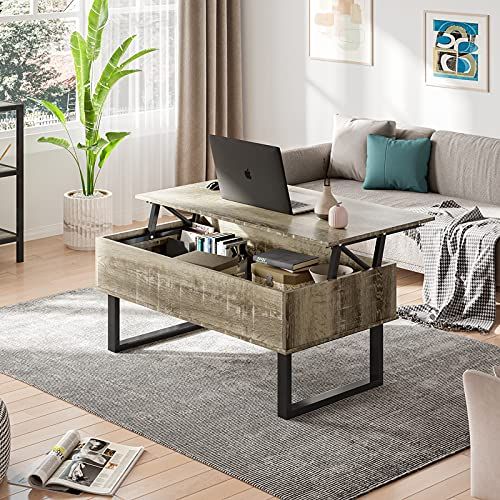 25 Cool Coffee Tables With Storage, Coffee Table That Opens To Desk
