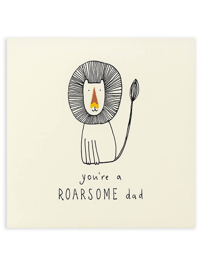 Dad You Are Roarsome Father's Day Card – Evercarts