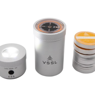 VSSL Mini Cache Lite - LED Flashlight and Emergency Survival Kit VSSL Mini Cache Lite - LED Flashlight and Emergency Survival Kit