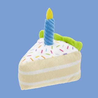 plush birthday cake