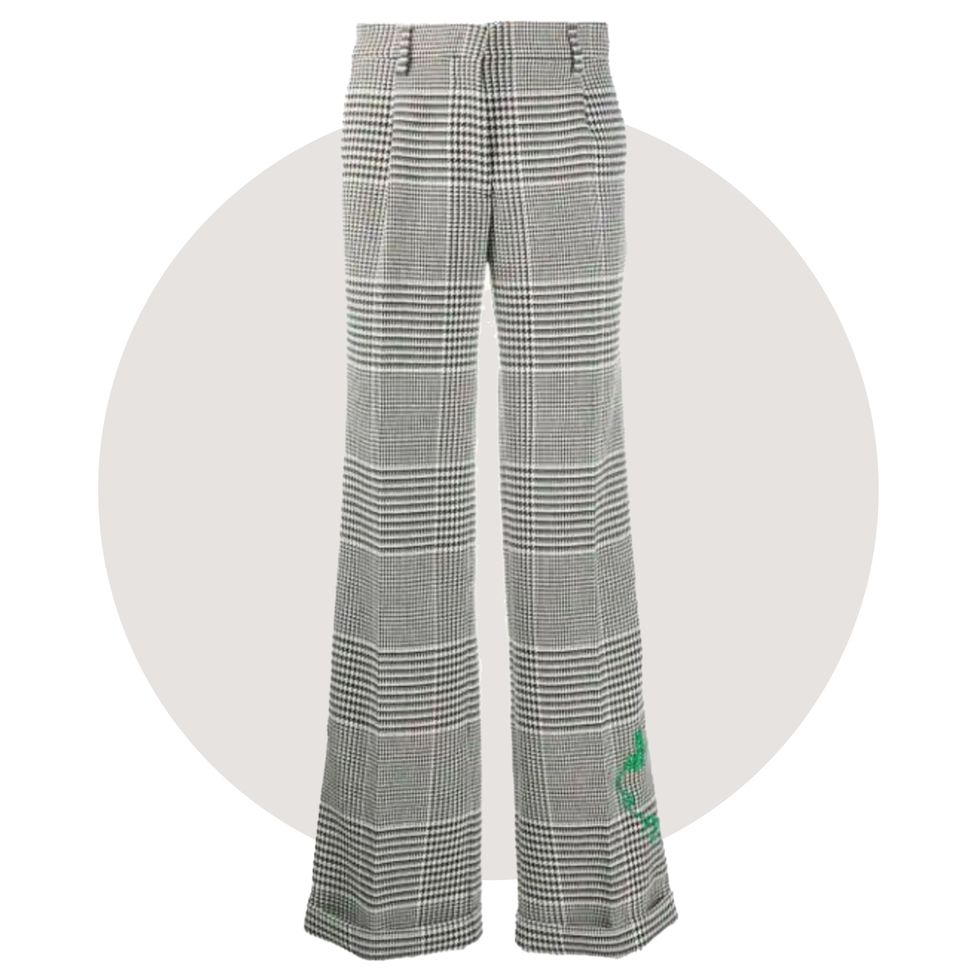Bold Check Trousers
