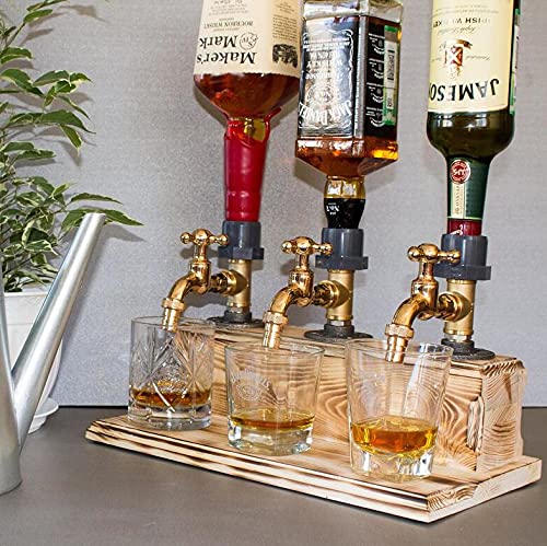 Hapigood Faucet-Shaped Liquor Dispenser