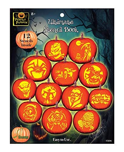 Set of 2-11 Pieces and Pattern Book Each Pumpkin Masters Kids Carving Kit 