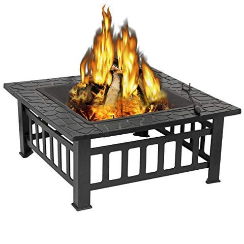 11 Best Fire Pit Tables For 2022 Top, How To Make A Square Metal Fire Pit