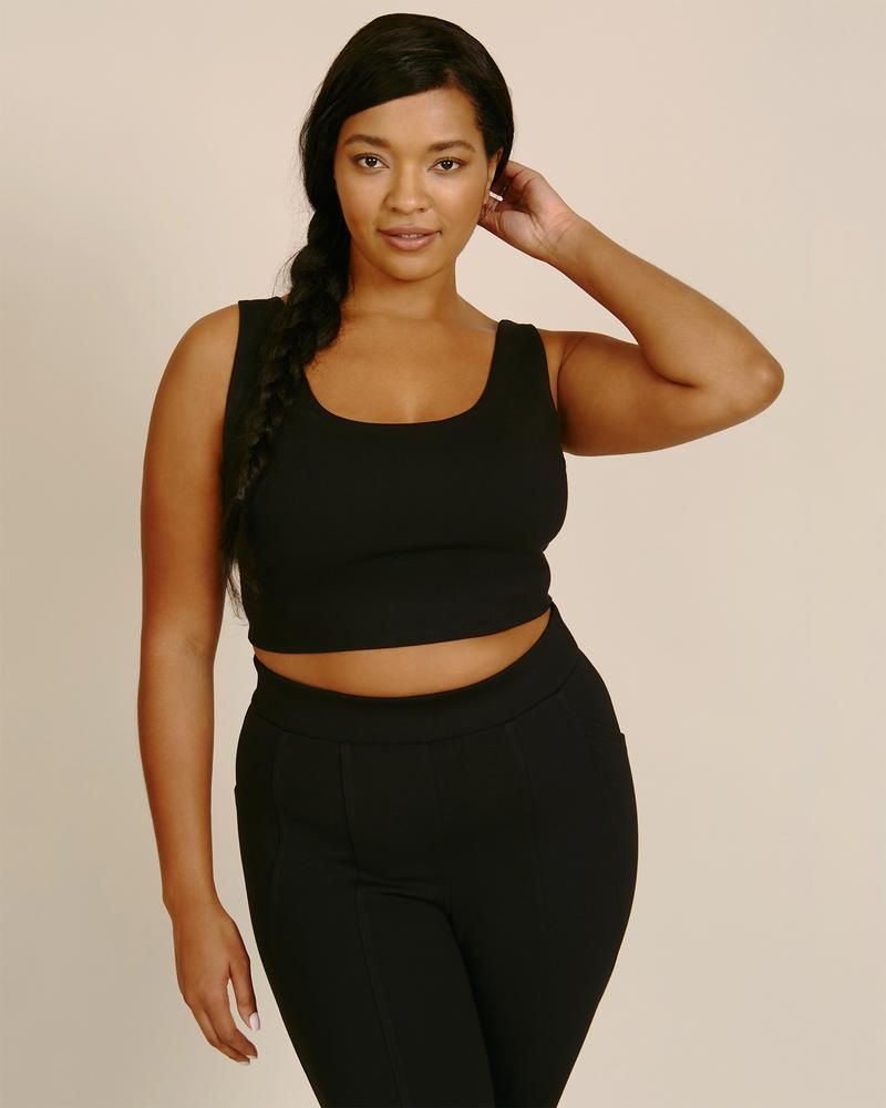 MID SIZE GIRLS GUIDE TO STYLING CROP TOPS (outfits for curvy girls