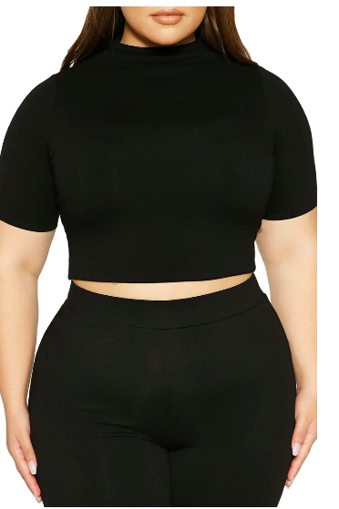 Crop Top for Plus Size