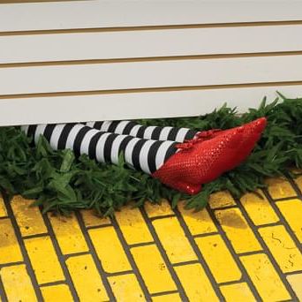 Wizard of Oz Wicked Witch Legs Prop