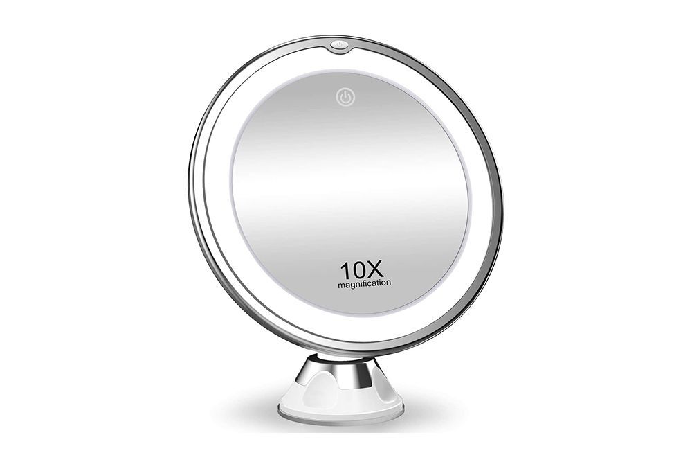 12 Best Lighted Makeup Mirrors 2021, 10x Magnification Light Up Makeup Mirror