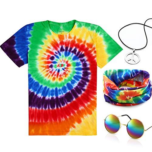 tie dye disco outfit