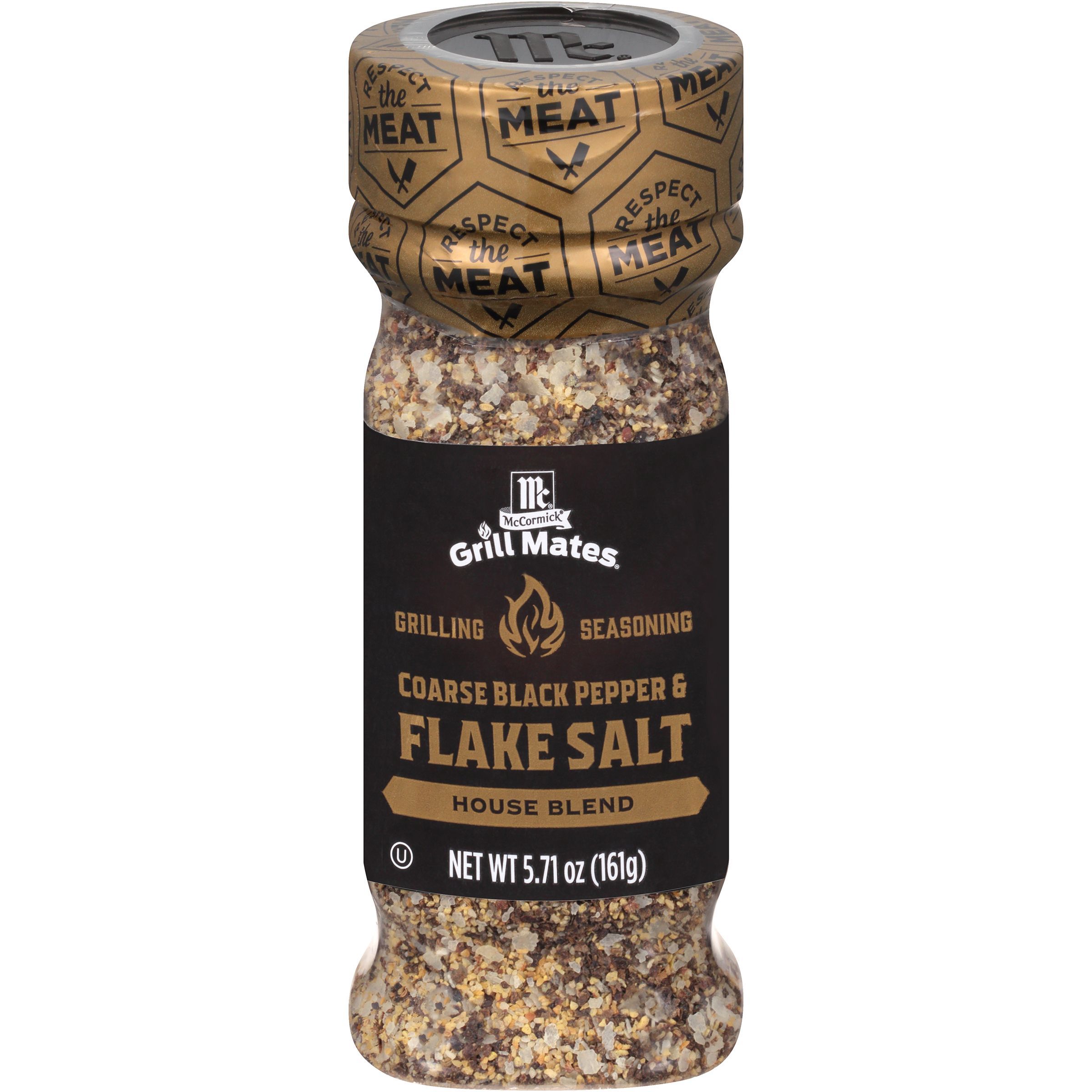 Coarse Black Pepper & Flake Salt