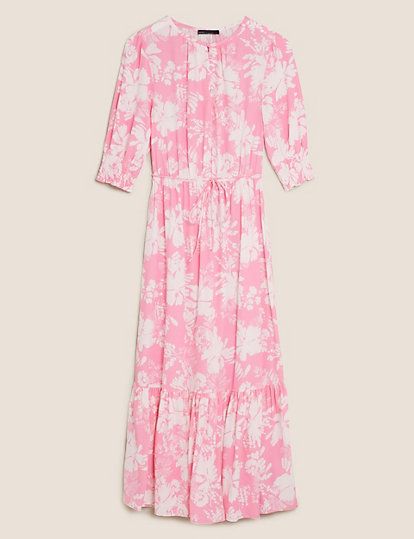 M and s floral on sale dress