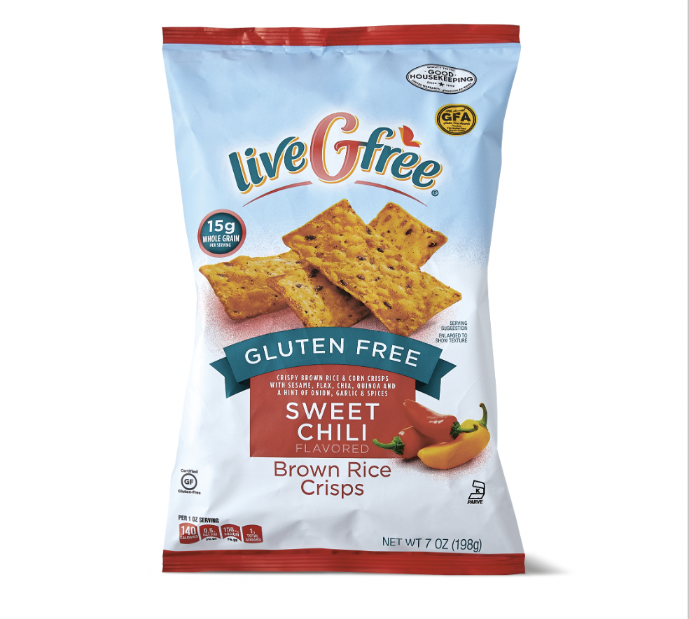 liveGfree Brown Rice Crisps