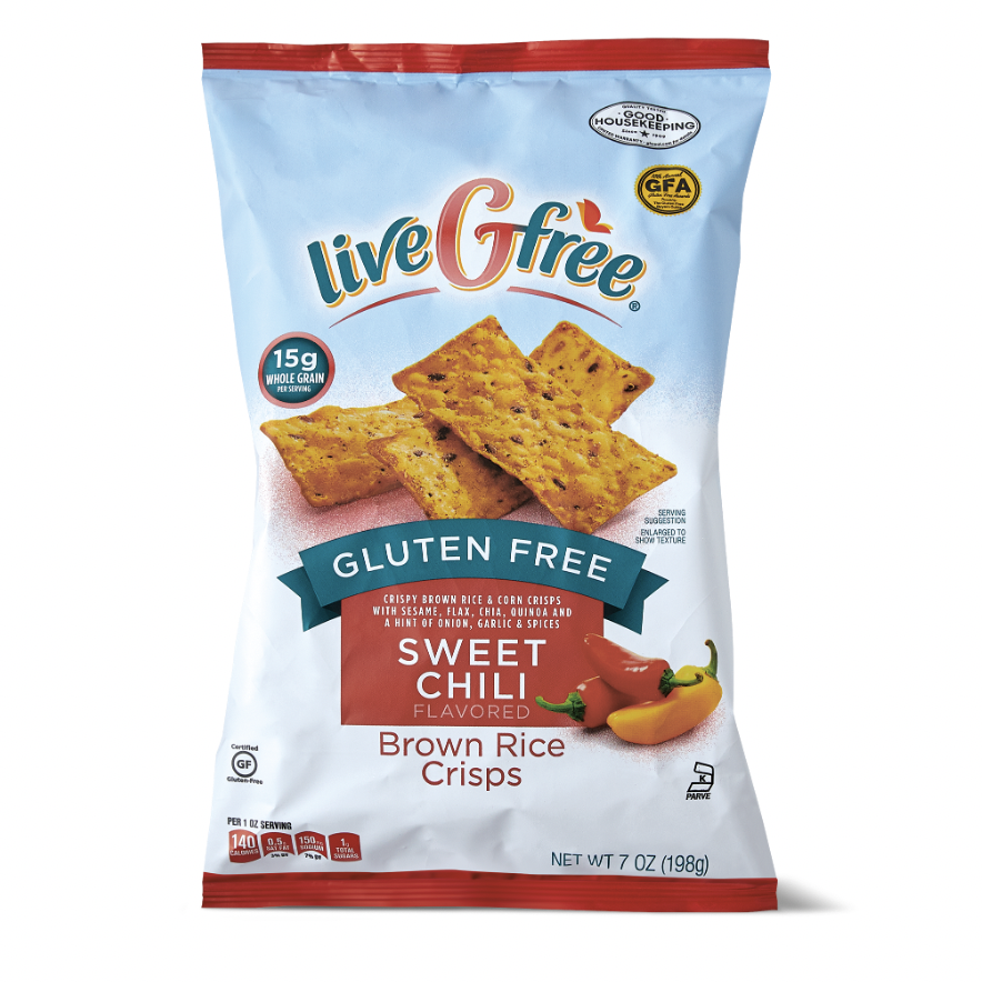 liveGfree Brown Rice Crisps