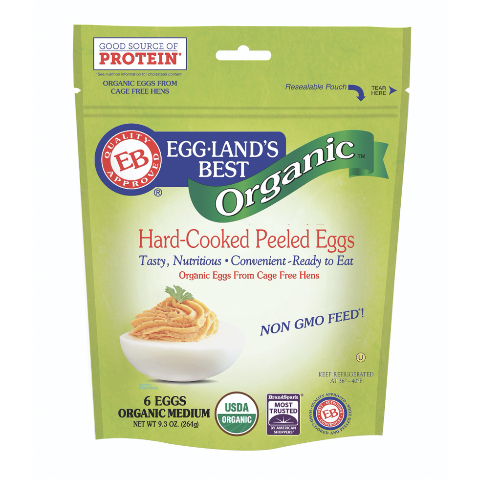 Organic Hard-Cooked Peeled Eggs