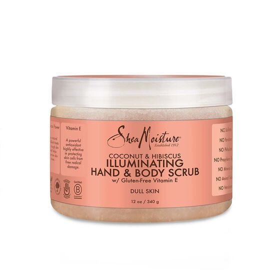Scrub mani e corpo al cocco e ibisco