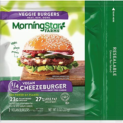 MorningStar Farms Vegan Cheezeburger