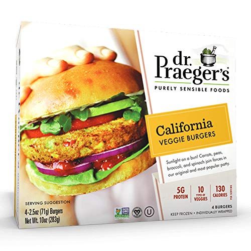 Dr. Praeger's Frozen California Veggie Burgers