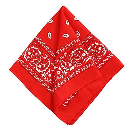 Red Bandana Handkerchiefs 