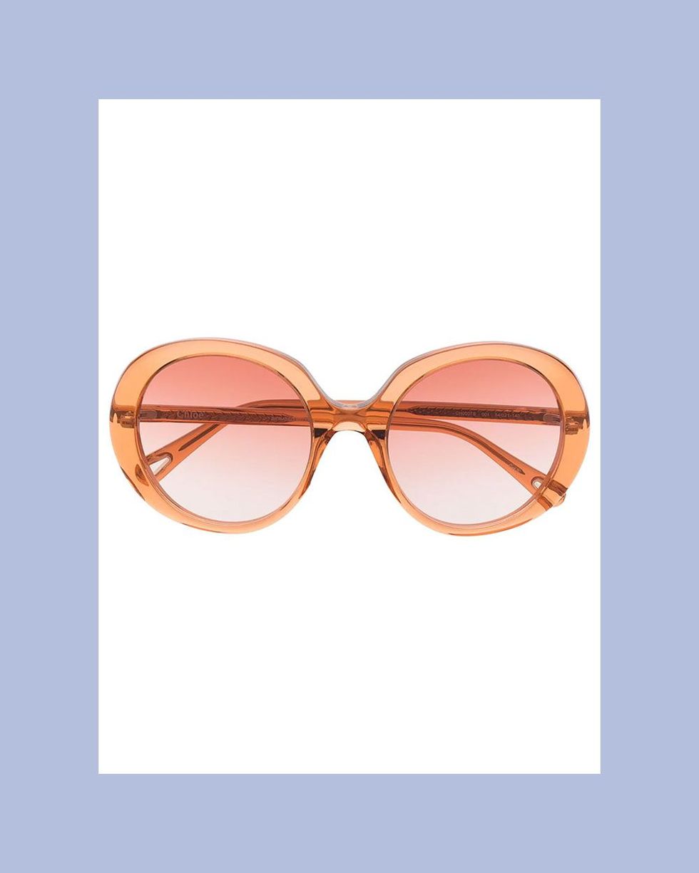 Esther Round-Frame Sunglasses