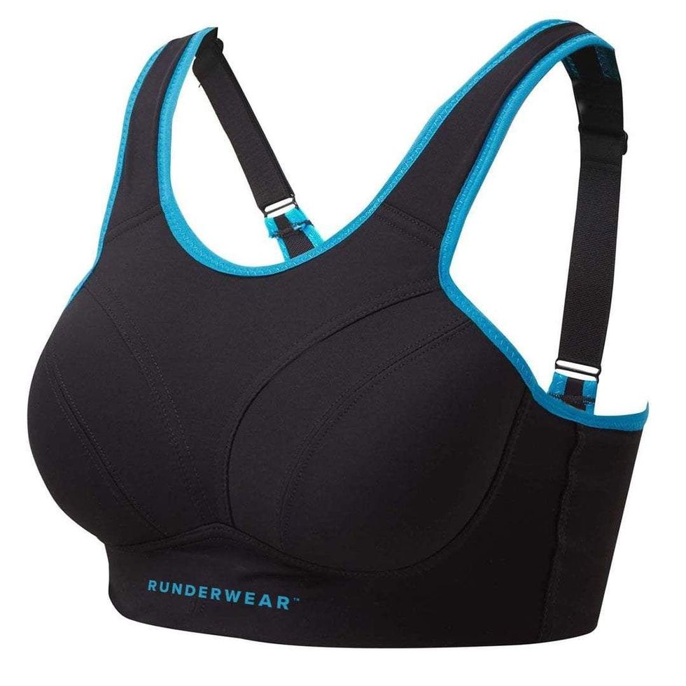 Womens Comfort Sport Bra with Straps Plus Size Full Coverage