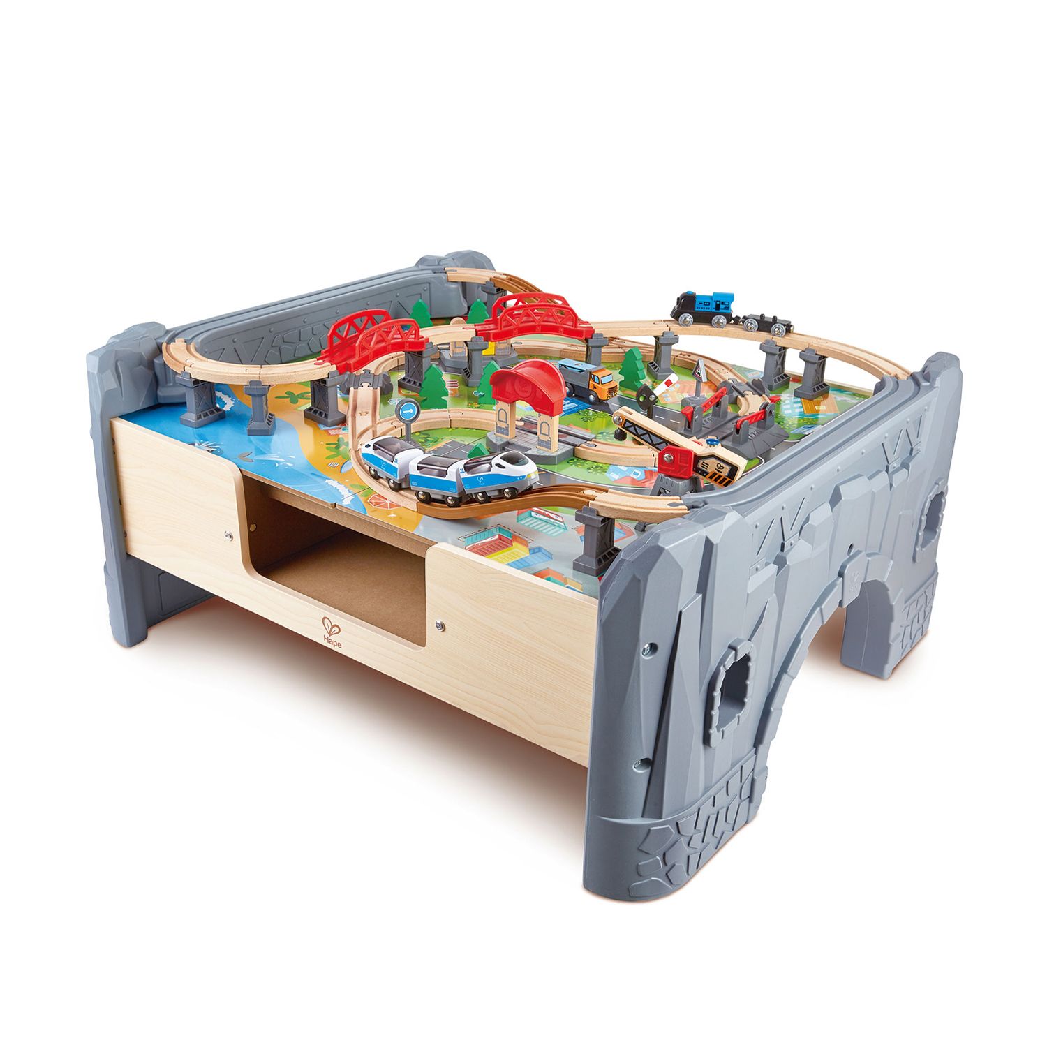 70 Piece Railway City Train Table and Set 