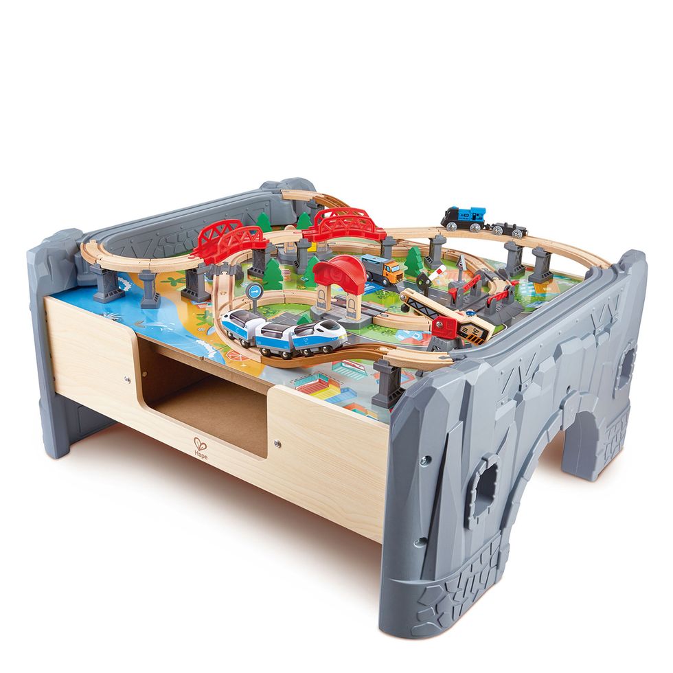 35-Piece Train Table, Large Multipurpose Playset w/ Reversible Table T –  Best Choice Products