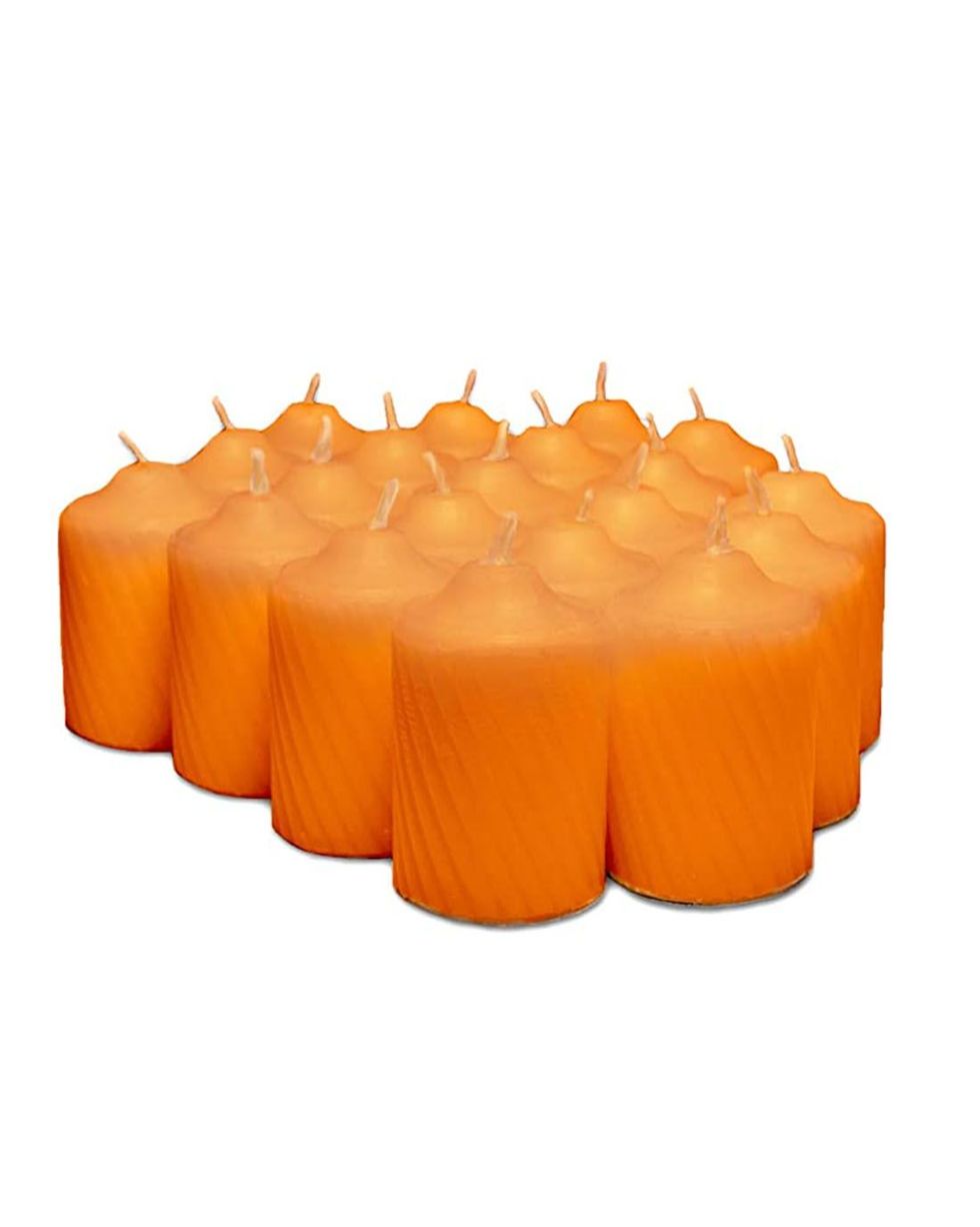 General Wax Orange Pumpkin Scented Votive Candles