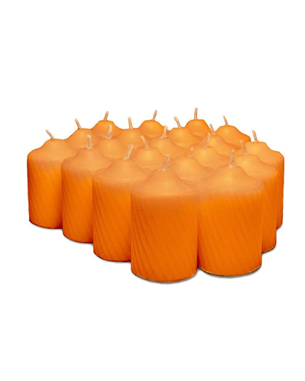 General Wax Orange Pumpkin Scented Votive Candles