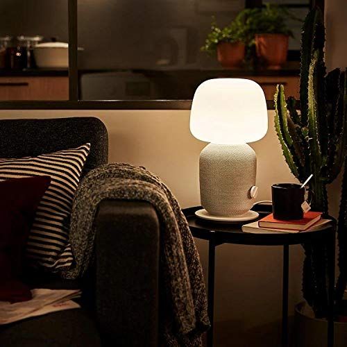 IKEA SYMFONISK Table lamp with WiFi Speaker, White