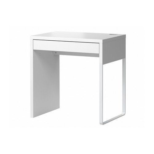 IKEA Rectangular Micke-Desk, 73cm x 50cm, White