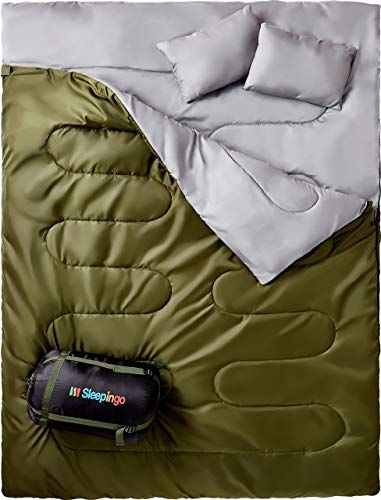 Lightweight, Packable Double Sleeping Bag