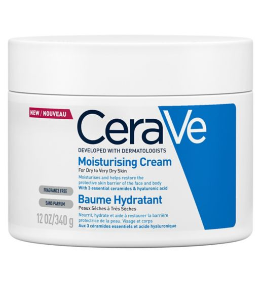 CeraVe Moisturising Cream - Dry to Very Dry Skin 454g