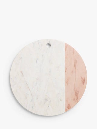 Round Marble Serving Platter