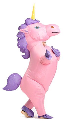 Inflatable Pink Unicorn Costume 