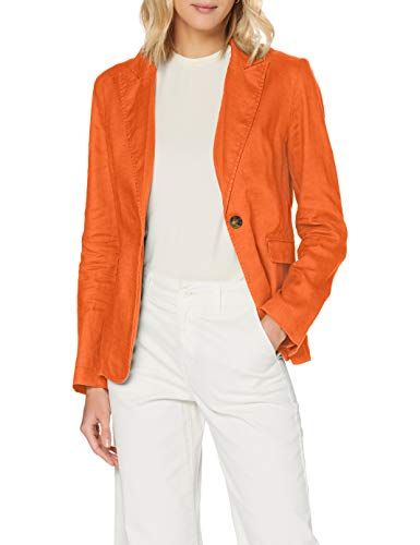 United Colors of Benetton 2AGH522Z4 Giacca, Harvest Pumpkin 1c0, 38 Donna