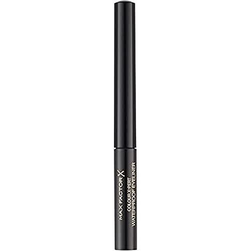 Max Factor Eyeliner Waterproof Colour X-Pert, Colore Intenso Fino a 8 Ore, 001 Deep Black, 2 ml