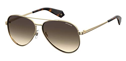 Polaroid Gafas de Sol, Multicolor (Gold)