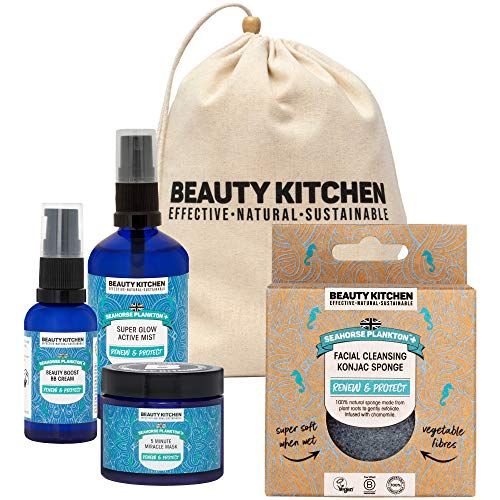 Beauty Kitchen Seahorse Plankton+ Renew & Protect Skincare Set