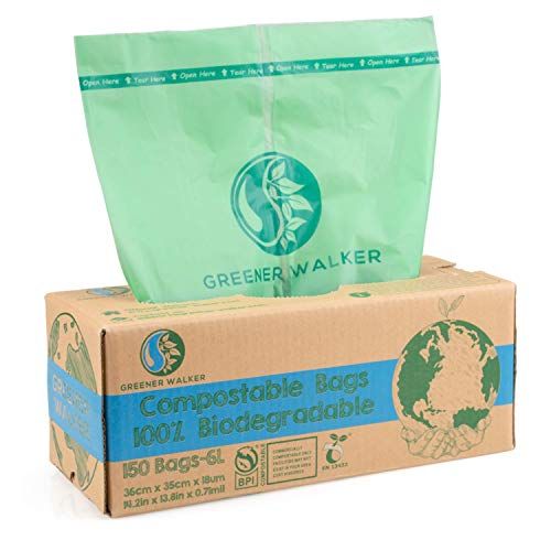 100% Compostable Biodegradable Bin Liners