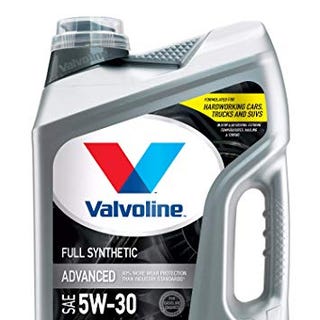 Valvoline Advanced Full Synthetic SAE 5W-30 Motor Oil 5 QT Valvoline Advanced Full Synthetic SAE 5W-30 Motor Oil 5 QT
