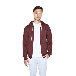 American Apparel Unisex Flex Fleece Zip Hoodie American Apparel Unisex Flex Fleece Zip Hoodie