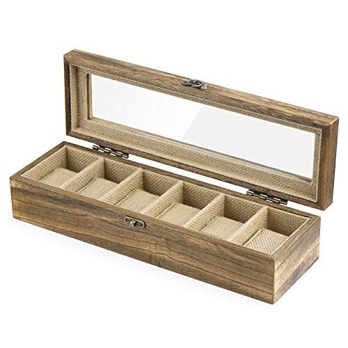 wooden watch box for men