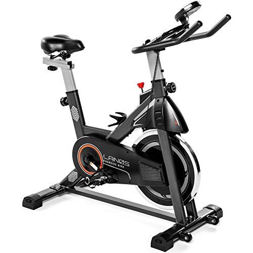 Indoor Cycling Exercise Bike with LCD Monitor