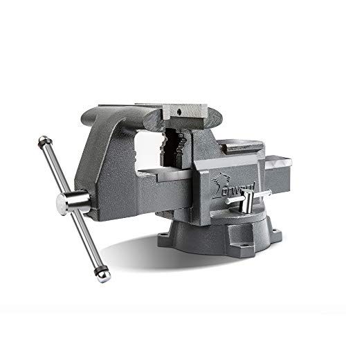 Forward CR60A 6.5-Inch Bench Vise Swivel Base Heavy Duty with Anvil (6 1/2")