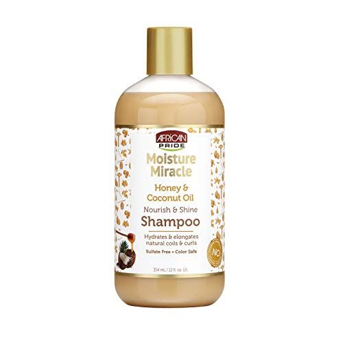 African Pride Moisture Miracle Honey & Coconut Oil Shampoo 